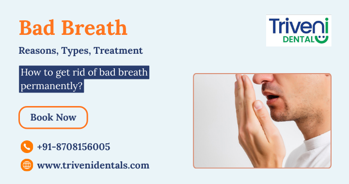 Bad Breath is not just embarrassing — It is often a sign of a bigger problem